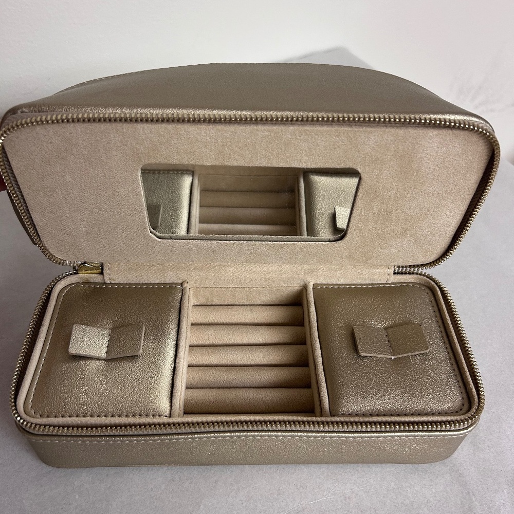 Gold Jewelry bag